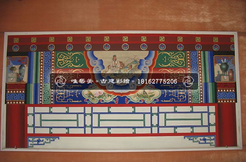 中国古建筑彩绘-苏式彩绘
